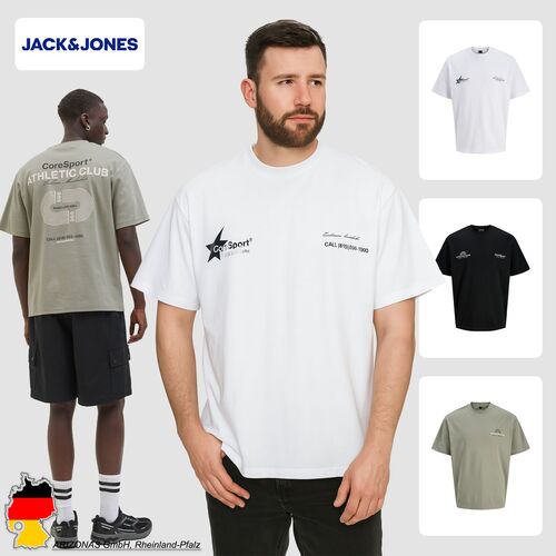 Jack & Jones Oversized T-Shirt mit Rundhals