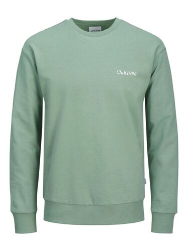 Jack & Jones Sweater Pullover mit Rundhals und Logo-Prints 