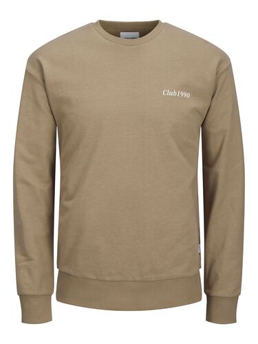 Jack & Jones Sweater Pullover mit Rundhals und Logo-Prints 