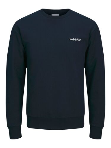 Jack & Jones Sweater Pullover mit Rundhals und Logo-Prints 