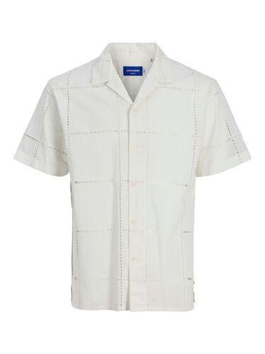 Jack & Jones Gestepptes Kurzarmhemd mit Karomuster und Kn�pfen 