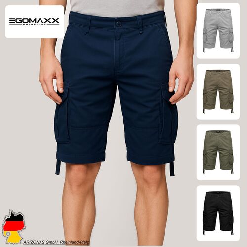 Egomaxx Bequeme Cargo Shorts Bermuda Chino