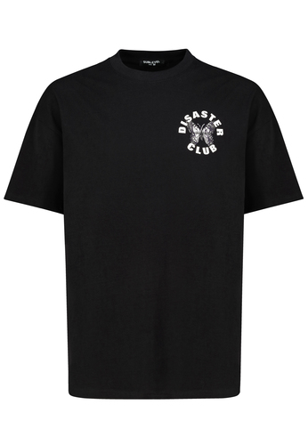 Lockeres Printshirt mit Motiv auf Brust und R�cken f�r deinen Streetstyle 