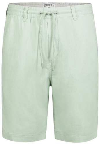 Legere Leinen Bermuda Shorts Elastische Taille  