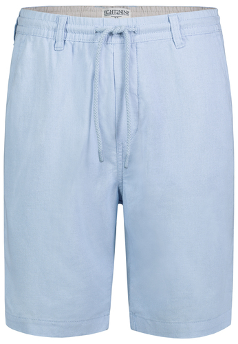 Legere Leinen Bermuda Shorts Elastische Taille  