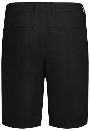 Legere Leinen Bermuda Shorts Elastische Taille  
