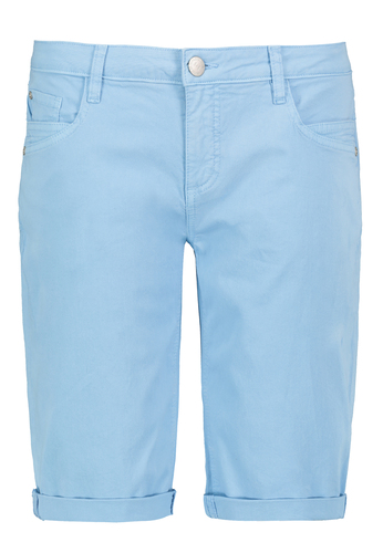 Bequeme Bermuda Shorts mit Umschlag 
