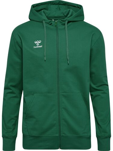 Zip Hoodie mit Logo und Rei�verschluss 