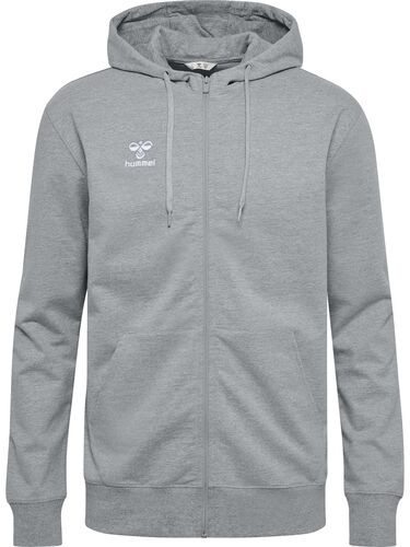 Zip Hoodie mit Logo und Rei�verschluss 