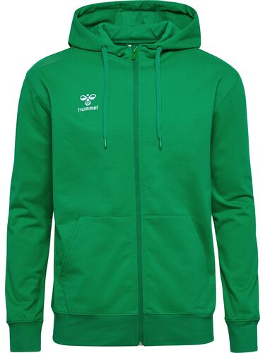 Zip Hoodie mit Logo und Rei�verschluss 