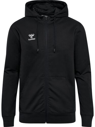 Zip Hoodie mit Logo und Rei�verschluss 