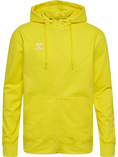 Zip Hoodie mit Logo und Rei�verschluss 