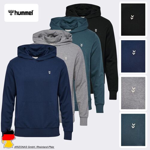 Kapuzenpullover mit K�ngurutasche und Logo