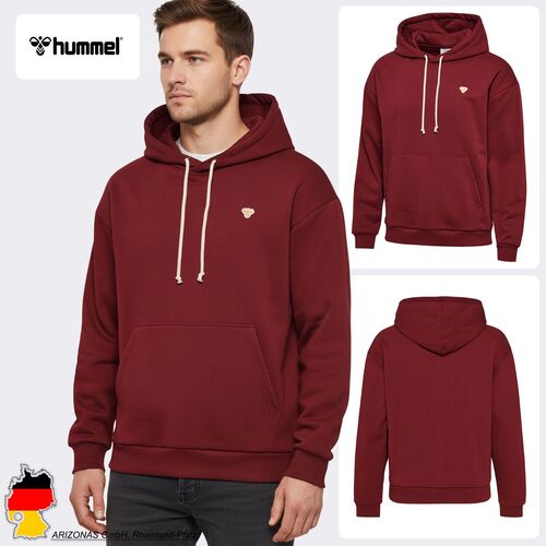 Hoodie mit Logo-Detail Kapuze und Kordelzug