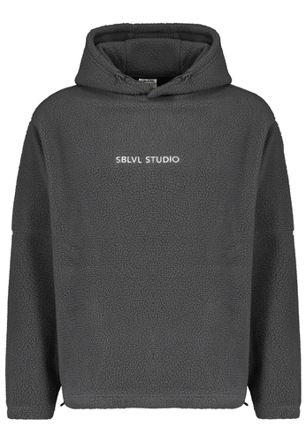 Teddy-Fleece Hoodie mit Kapuze Kuschelig Warm 