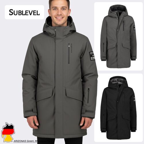 Wasserdichte Allwetterjacke mit abnehmbarer Kapuze