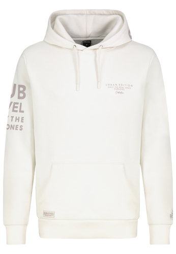Hoodie mit Frontprint und Kapuze f�r Herren 