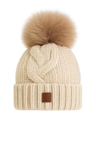 Weiche und warme Strickm�tze f�r kalte Wintertage 