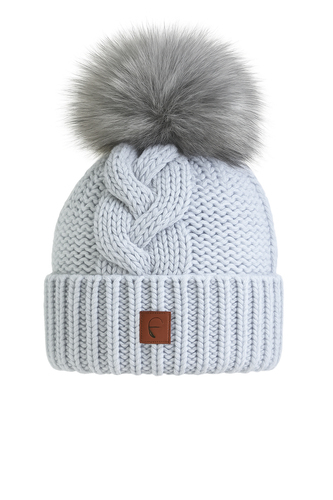 Weiche und warme Strickm�tze f�r kalte Wintertage 