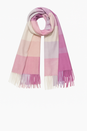 Eleganter Kaschmir-Schal mit Fransen und geometrischem Muster Weich Modisch 