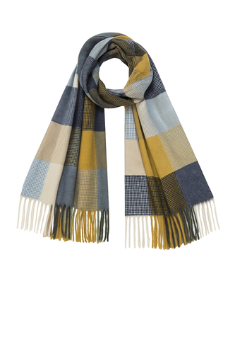 Modischer Schal mit Fransen und geometrischem Muster Leicht 