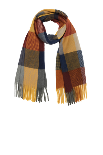 Modischer Schal mit Fransen und geometrischem Muster Leicht 