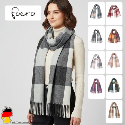 Trendiger Kaschmir-Schal Warmes Herbstaccessoire
