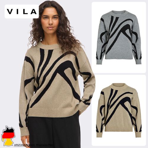 Moderner Pullover mit abstraktem grafischem Design