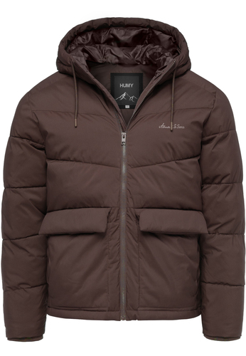 Winterjacke mit Kapuze gesteppte Form Gef�ttert Warm 