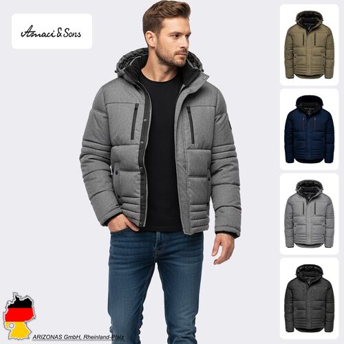 Winterjacke warm gef�ttert mit Kapuze