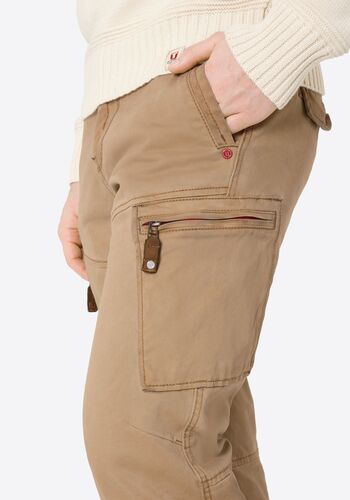 Cargo-Hose in modernem Schnitt mit Rei�verschlusstaschen 