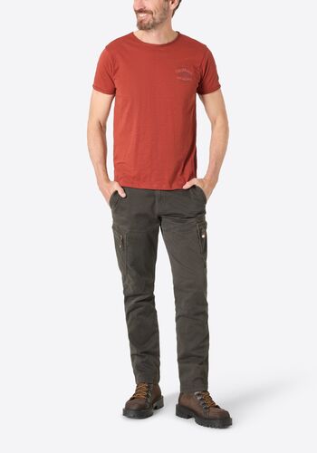 Cargo-Hose in modernem Schnitt mit Rei�verschlusstaschen 