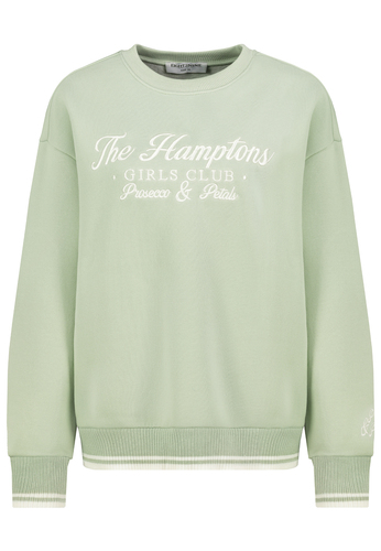 Langarmshirt Pastell mit Stickerei 