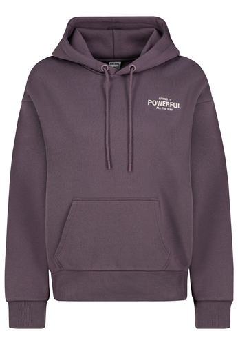 Hoodie mit Power-Statement-Print und Kapuze Good Vibes 
