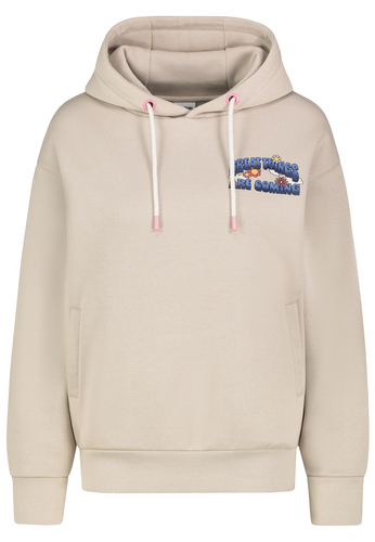 Hoodie mit Positive-Print und Kapuze lustiges Design 