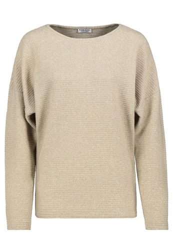 Bequemer Strickpullover mit Struktur in klassischem Design 