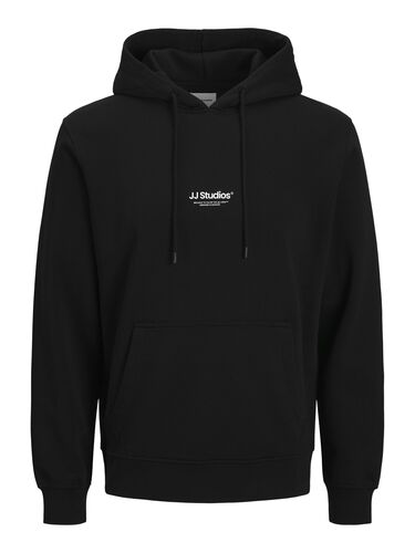 Jack & Jones Hoodie Eingrifftaschen Rippb�ndchen Kordelzug 