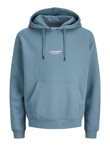 Jack & Jones Hoodie Eingrifftaschen Rippb�ndchen Kordelzug 