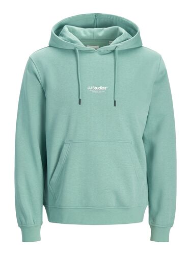Jack & Jones Hoodie Eingrifftaschen Rippb�ndchen Kordelzug 
