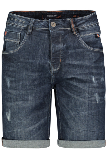 Jeansshorts Used Waschung Klassischer Freizeit Stil 