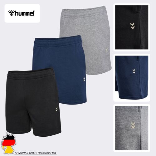 Sweatshorts Elastischer Bund Eingrifftaschen Bequem