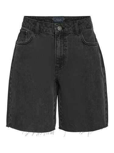 Knielang Jeansshorts Loose Fit Sommer Rei�verschluss 