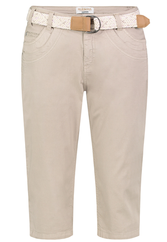 Stilvolle Shorts Flechtg�rtel Seitentaschen Alltag  