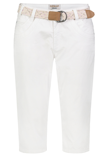 Stilvolle Shorts Flechtg�rtel Seitentaschen Alltag  