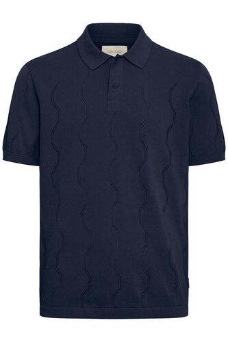 Stilvolles Kurzarm Poloshirt Knopfleiste Rundhals Casual 