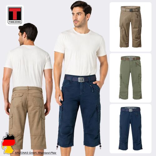 Loose Fit Cargo Shorts G�rtel Rei�verschlusstasche Loose Fit