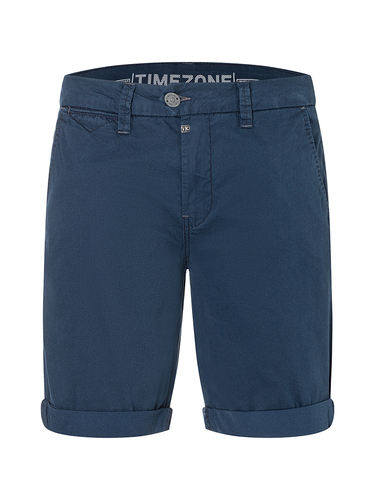 Shorts verdeckter Zip-Fly schmaler Schnitt Zierkn�pfe 