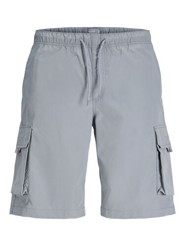 Jack & Jones Cargo Joggershorts Kordelzug Elastischer Bund Cargotaschen 