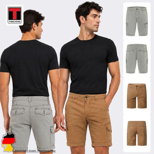 Moderne Cargoshorts Slim Fit Eingrifftaschen Stilvoll