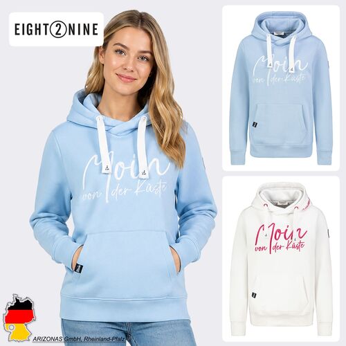 Kapuzenpullover Stickerei Spruch Rippb�ndchen Modisch